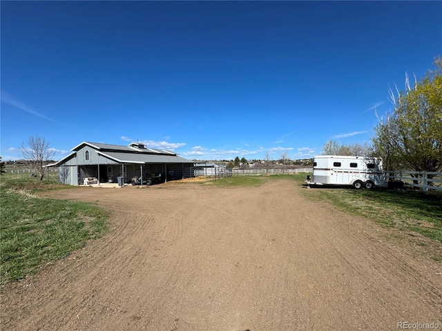 595 W Oak Hill Ln, Castle Rock, CO 80108 - view of dirt / gravel driveway