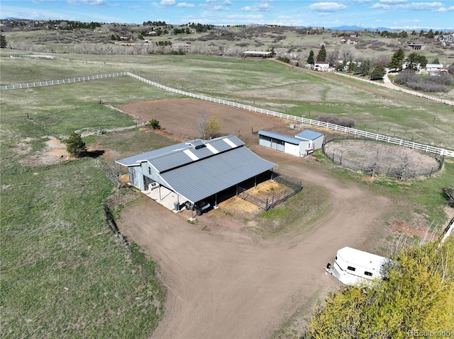 595 W Oak Hill Ln, Castle Rock, CO 80108 - overview of rural landscape