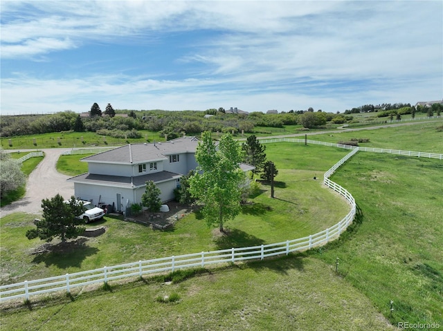 595 W Oak Hill Ln, Castle Rock, CO 80108 - aerial view of sparsely populated area with agricultural land