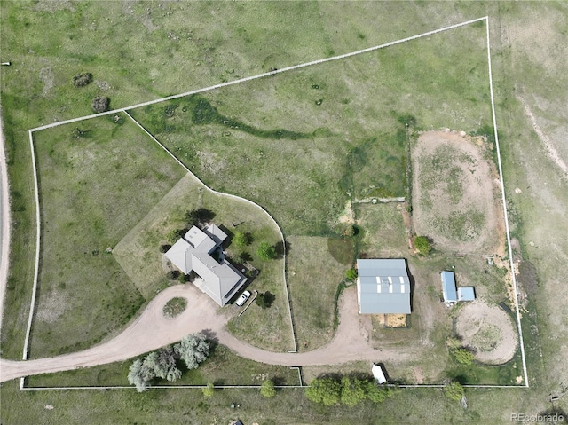 595 W Oak Hill Ln, Castle Rock, CO 80108 - drone / aerial view