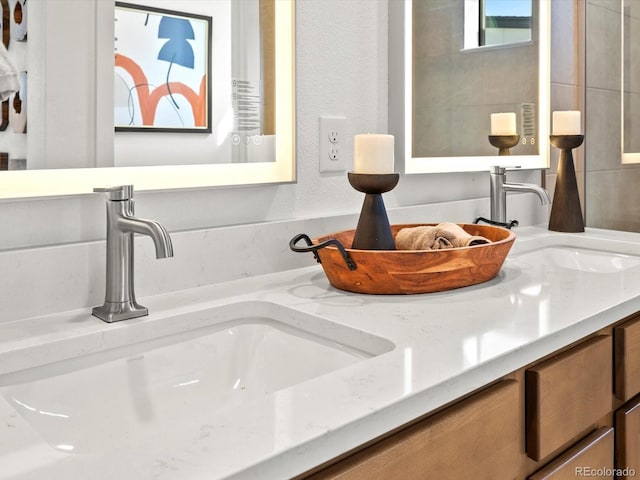 2050 S Holly St Unit 1, Denver, CO 80222 - bathroom view of double vanity