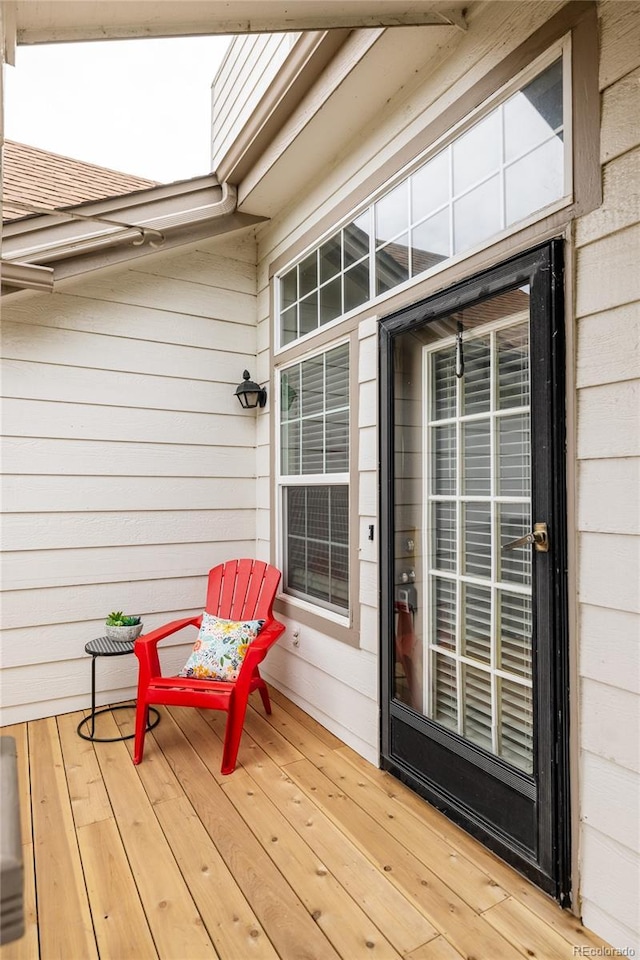 3026 W Prentice Ave Unit H, Littleton, CO 80123 - view of wooden deck