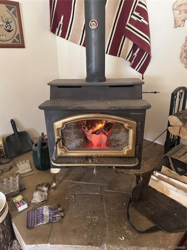 73 County Road 1931, Kremmling, CO 80459 - detailed view of a wood stove