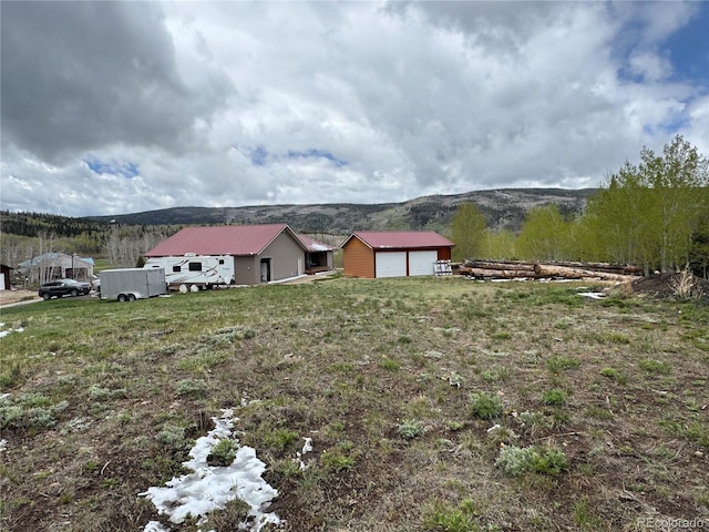73 County Road 1931, Kremmling, CO 80459 - view of yard featuring a mountain view