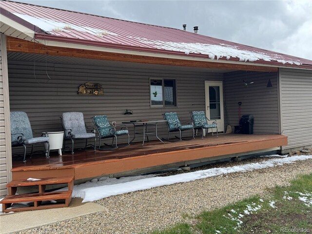 73 County Road 1931, Kremmling, CO 80459 - back of property featuring metal roof