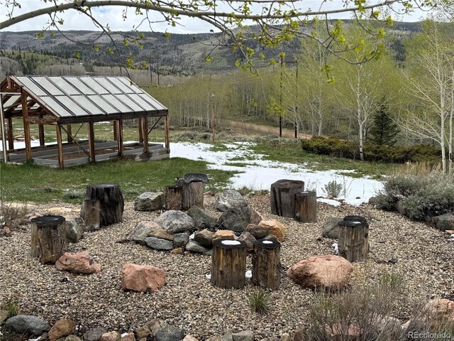 73 County Road 1931, Kremmling, CO 80459 - view of yard featuring a mountain view