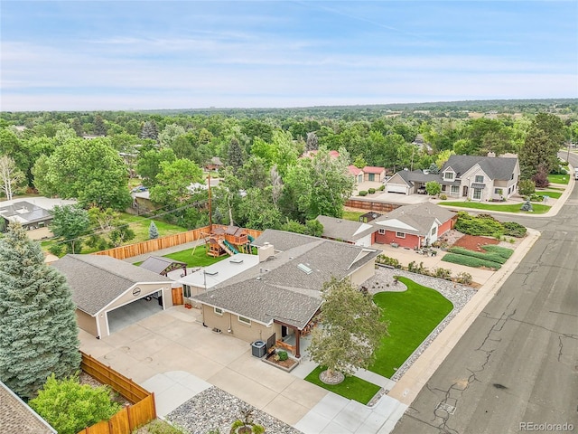 6015 S Milwaukee Way, Centennial, CO 80121 - aerial perspective of suburban area