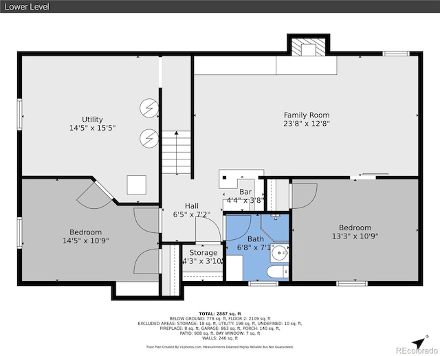 6015 S Milwaukee Way, Centennial, CO 80121 - view of floor plan / room layout