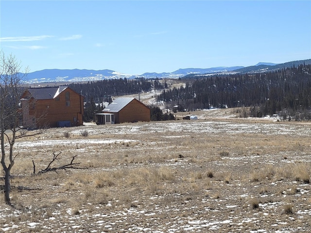 view of mountain feature