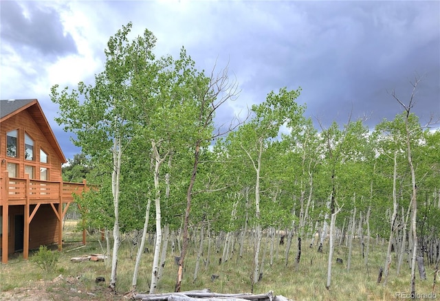 1210 Kiowa St, Como, CO 80432 - view of yard featuring a deck