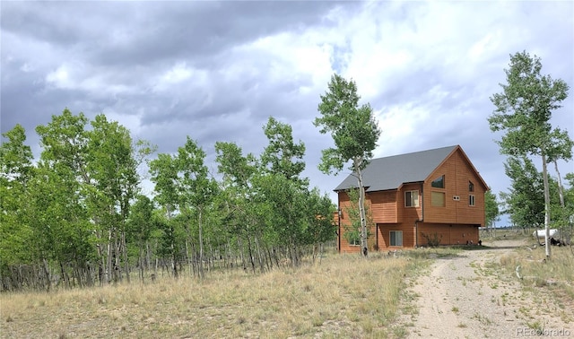 1210 Kiowa St, Como, CO 80432 - view of front of house with dirt driveway