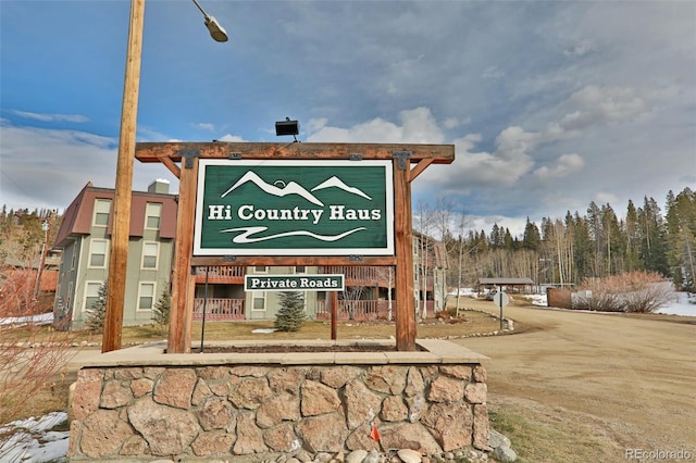 446 Hi Country Drive 17 & 18, Winter Park, CO 80482 - view of community sign