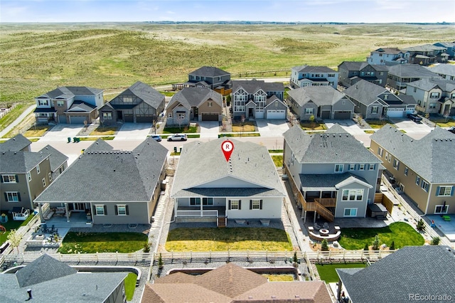 7051 S White Crow Way, Aurora, CO 80016 - aerial view of residential area