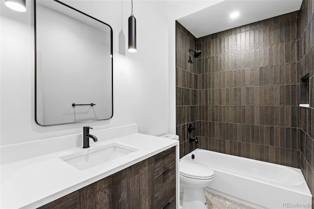 2378 S Bannock St, Denver, CO 80223 - full bath featuring vanity and shower / bathtub combination