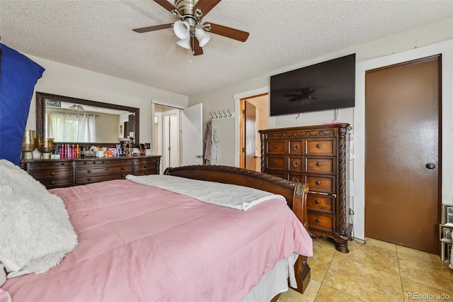 20651 E 42nd Ave, Denver, CO 80249 - bedroom with a textured ceiling and ceiling fan