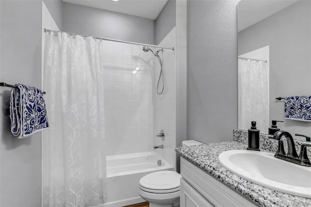9055 Swan River St, Littleton, CO 80125 - bathroom featuring vanity and shower / tub combo with curtain