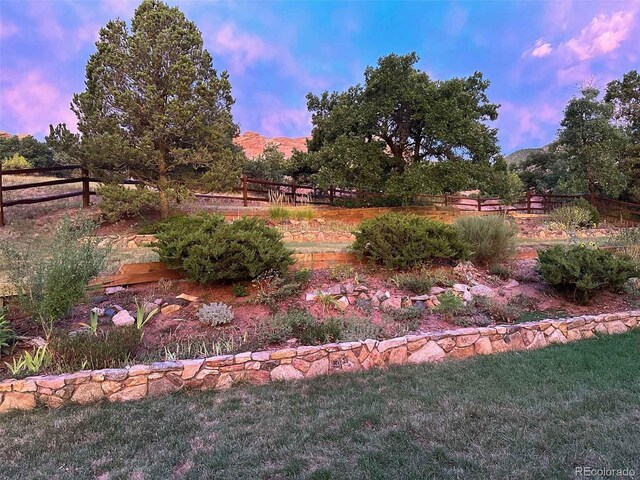 6227 Colorow Dr, Morrison, CO 80465 - view of yard with fence