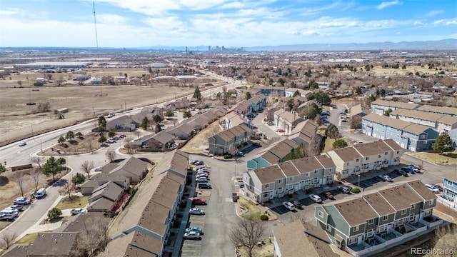 birds eye view of property featuring a residential view