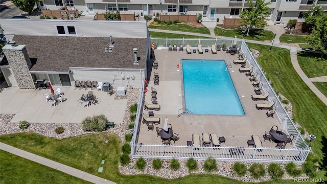 4262 E Maplewood Way, Centennial, CO 80121 - view of subject property with a pool