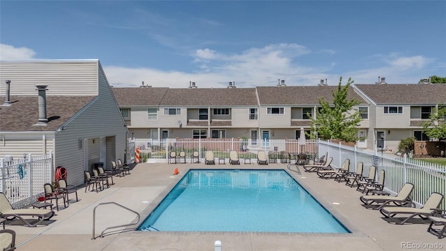 4262 E Maplewood Way, Centennial, CO 80121 - community pool featuring a patio and a residential view