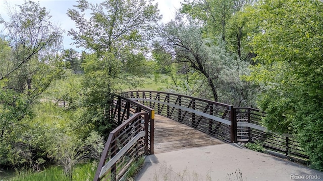 4262 E Maplewood Way, Centennial, CO 80121 - view of community featuring a forest view