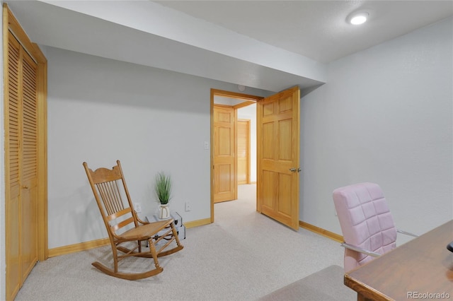 4381 S Estes St, Littleton, CO 80123 - home office with light colored carpet and baseboards
