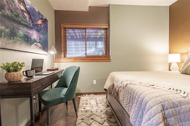 288 Spring Vly, Bailey, CO 80421 - bedroom with baseboards and a desk