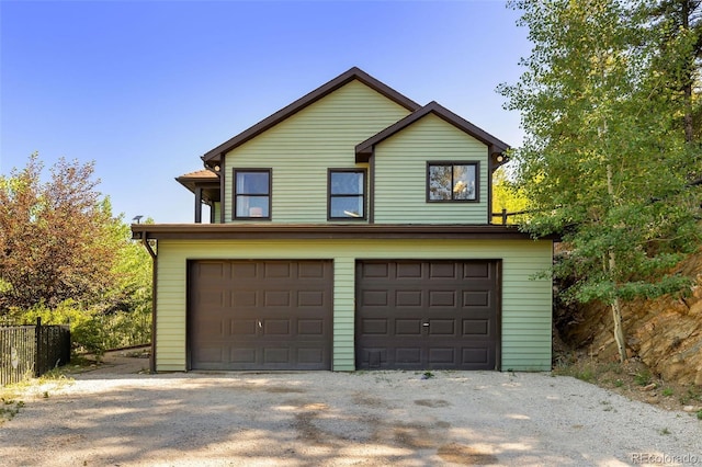 288 Spring Vly, Bailey, CO 80421 - garage with driveway