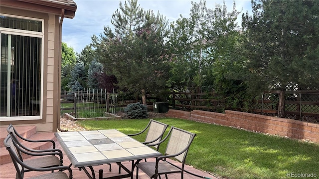 6035 S Paris St, Englewood, CO 80111 - view of patio featuring outdoor dining space