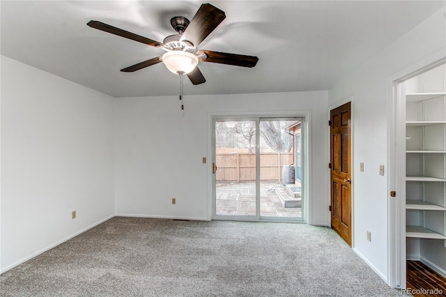 53 S Eagle Cir, Aurora, CO 80012 - carpeted spare room featuring a ceiling fan and baseboards