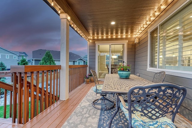 6470 Amur Ct, Castle Rock, CO 80108 - view of wooden deck