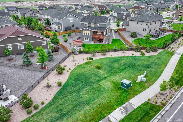 6470 Amur Ct, Castle Rock, CO 80108 - aerial perspective of suburban area