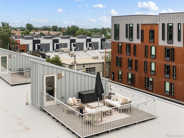 3233 Tejon St Unit 305, Denver, CO 80211 - balcony with an outdoor living space