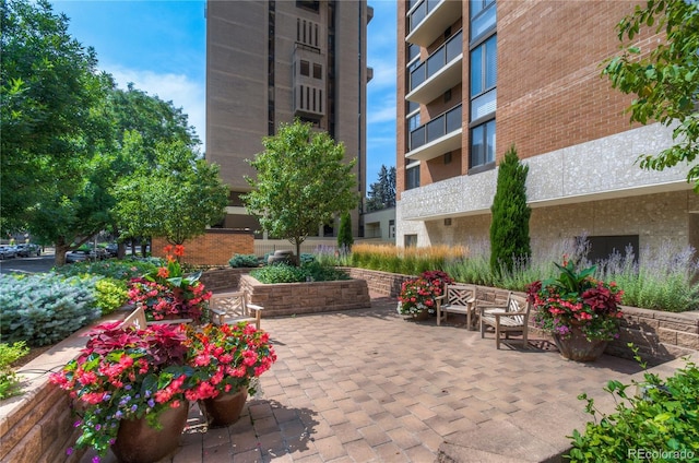 1133 Race St Unit 5A, Denver, CO 80206 - view of property's community with a patio area