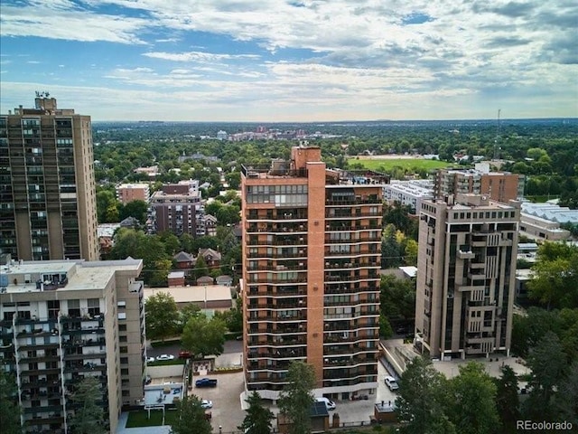 1133 Race St Unit 5A, Denver, CO 80206 - bird's eye view with a view of city