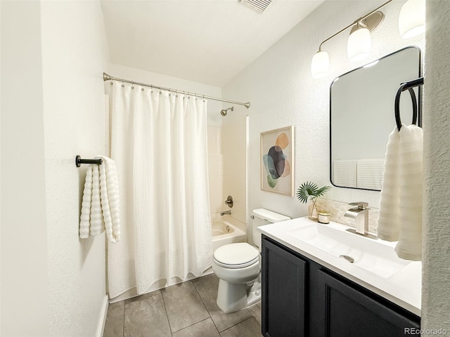 11757 W Tufts Pl, Morrison, CO 80465 - bathroom with vanity, toilet, and shower / tub combo