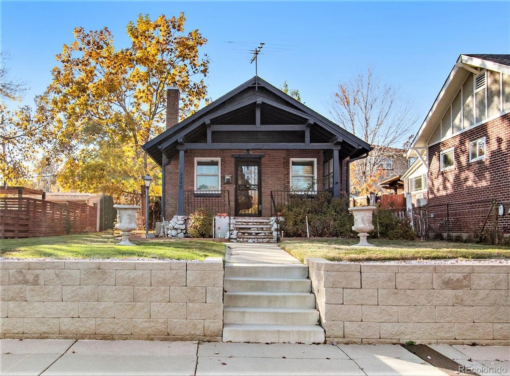 view of bungalow-style house