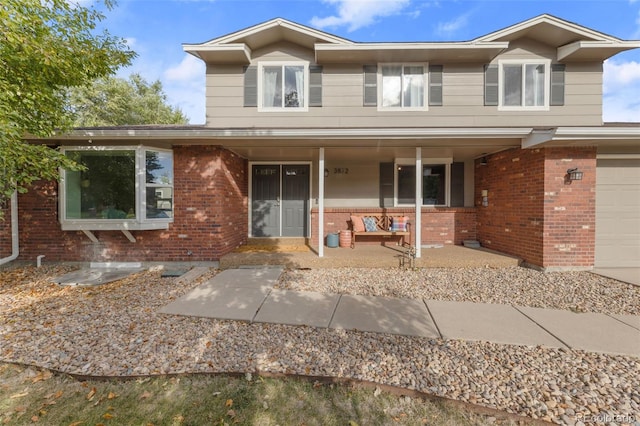 view of front of house with a porch