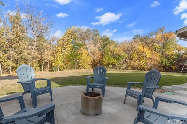 view of patio