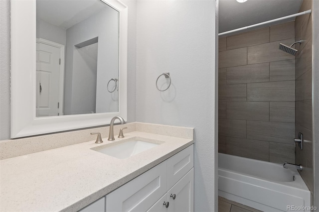 2366 S Troy St, Aurora, CO 80014 - full bath featuring vanity and washtub / shower combination