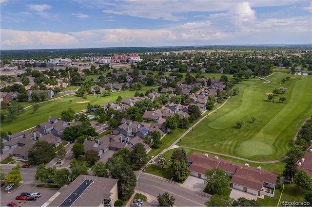 2366 S Troy St, Aurora, CO 80014 - aerial perspective of suburban area featuring a golf course