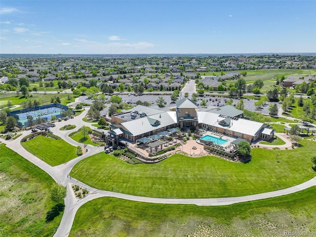 14879 Xenia St, Thornton, CO 80602 - bird's eye view of a pool