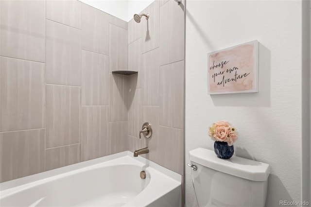 17121 Desert Wine Ln, Parker, CO 80134 - full bathroom with toilet and shower / tub combination
