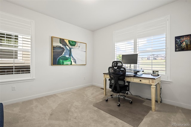17121 Desert Wine Ln, Parker, CO 80134 - office space with carpet floors and baseboards