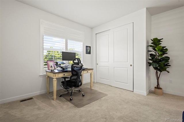17121 Desert Wine Ln, Parker, CO 80134 - carpeted office space featuring baseboards