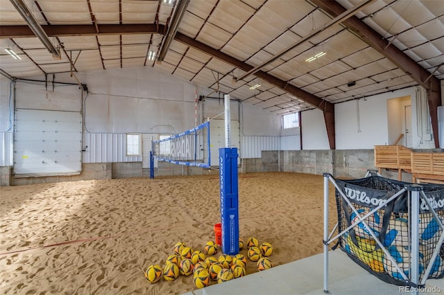 view of home's community featuring volleyball court