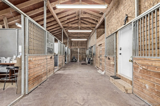 view of stable