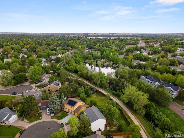 birds eye view of property featuring a residential view