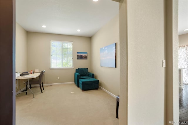 26143 E Fremont Pl, Aurora, CO 80016 - carpeted office space featuring baseboards and recessed lighting