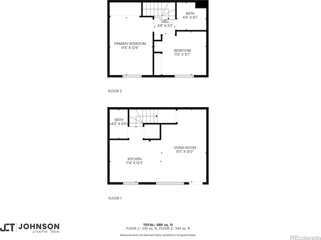 1349 Race St Unit 5, Denver, CO 80206 - room layout